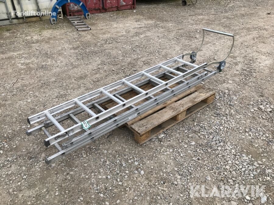 τροχήλατη σκάλα αποθήκης Stige i aluminium ca 7m